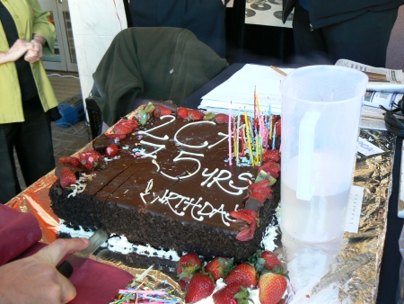 2CA's 75th Birthday: 2CA Birthday Cake