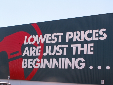 Lowest Prices Are Just The Beginning...