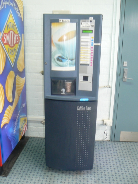 Coffee machine at the Canberra Railway Station