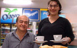 Liberty Snackbar owners John and Ornela Anastasopoulos