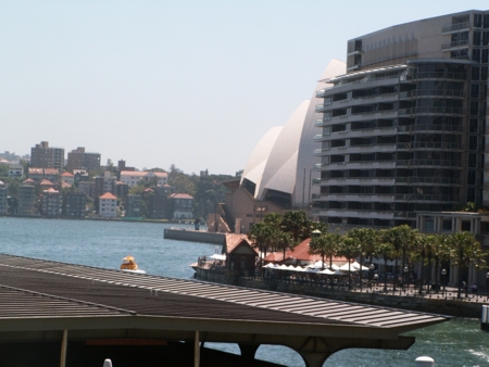 Sydney Opera House as seen from Circular Quay