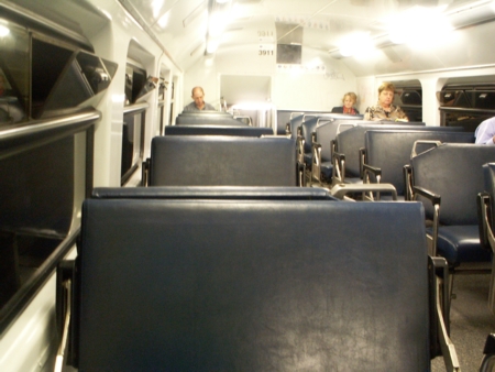 Inside Sydney Train Carriage 3911