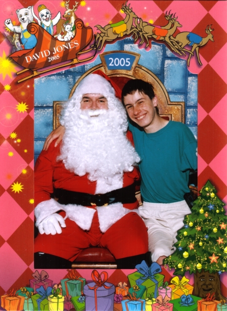Samuel and Santa 2005