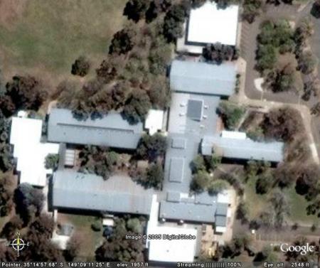 Dickson College from Space