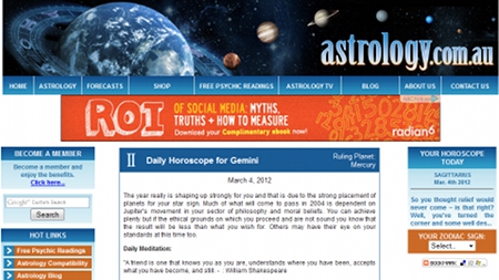 Astrology.com.au's prediction for Gemini on the 4th of March, 2012