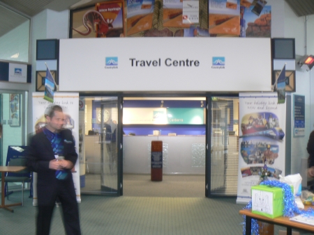 The refurbished Travel Centre of the Canberra Railway Station