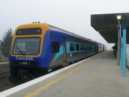 Free trip train at the Canberra Railway Station open day