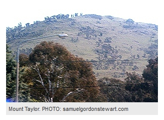 Screenshot of the photo on the Canberra Times website