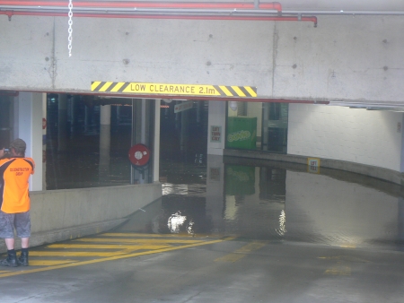 Queanbeyan Flood: Riverside Plaza