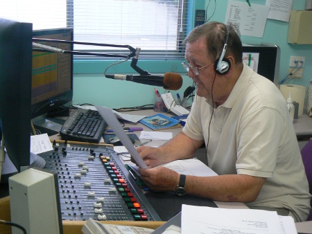 Paul Dix at the 2QN studios in 2011
