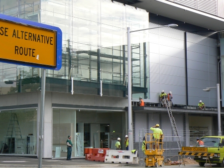 Canberra Centre Expansion, November 2, 2006