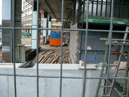 Underground Cabling Building in August 2006