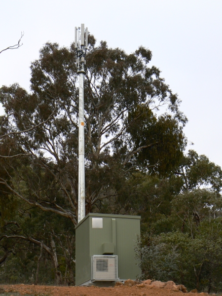 Mount Ainslie substation in August 2006
