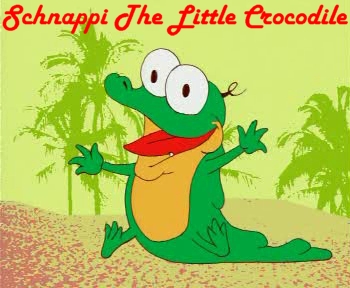 Schanppi the little crocodile
