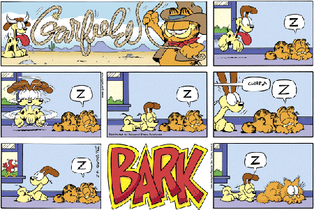 Garfield, Sunday April 2, 2006