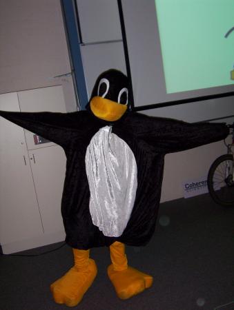 Tux visits Linux.Conf.Au 2005